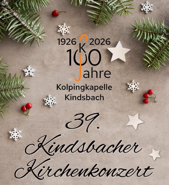 39. Kindsbacher Kirchenkonzert